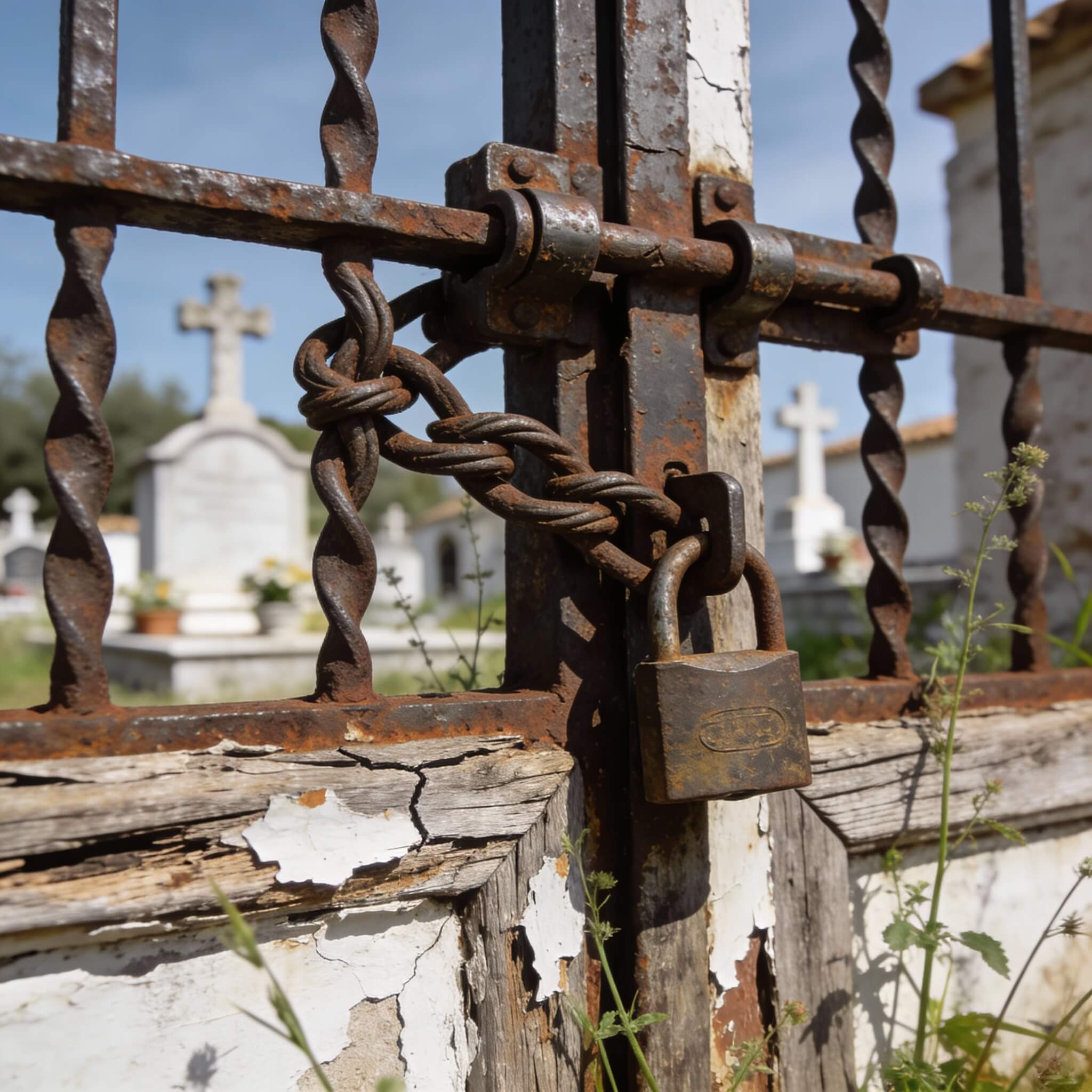 Puerta principal atascada