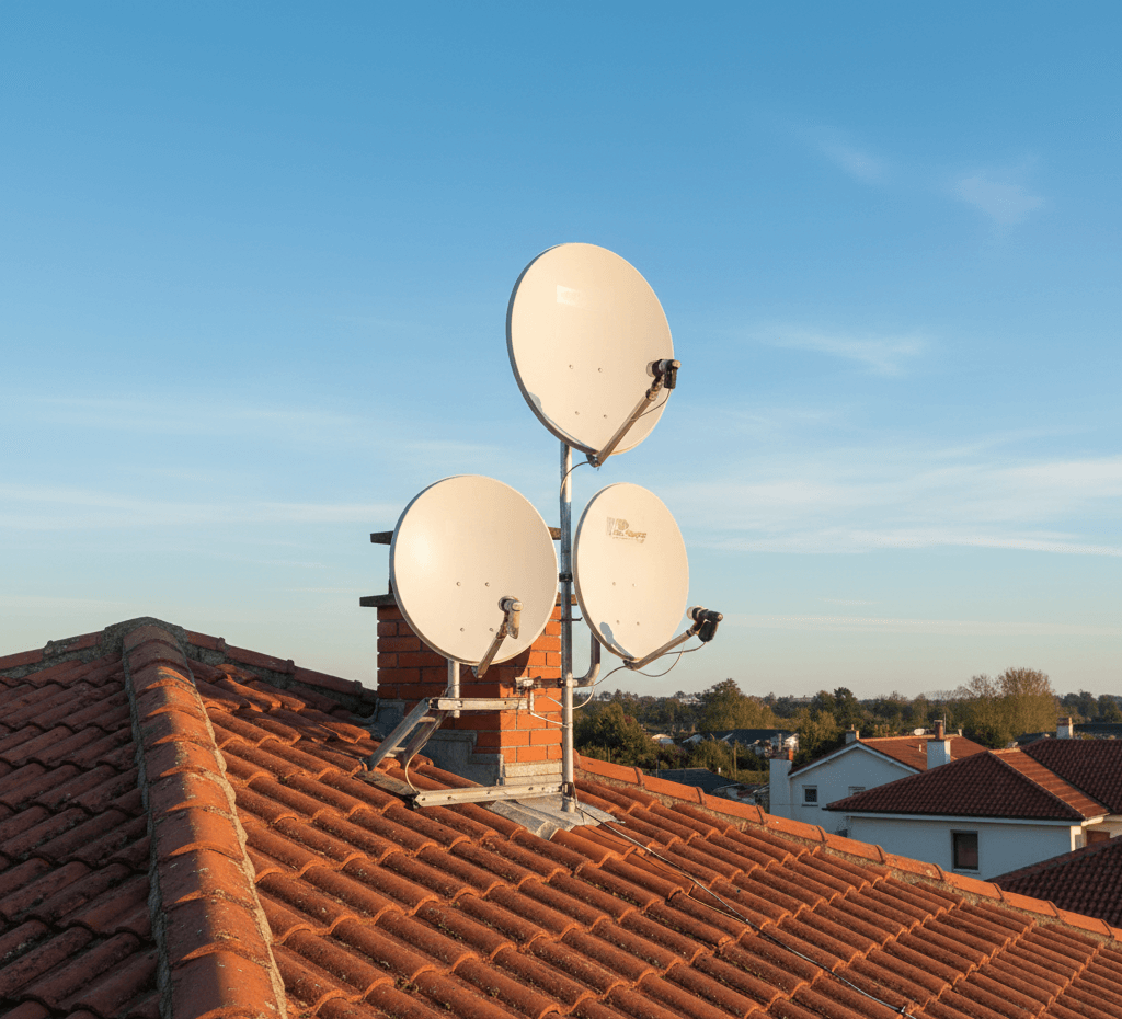 Instalación de antenas y satélite
