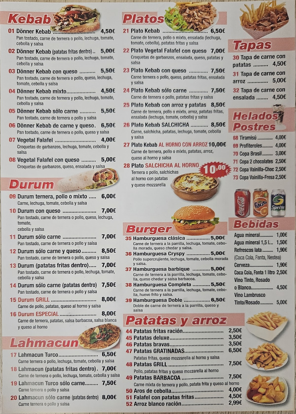 Grill doner kebab