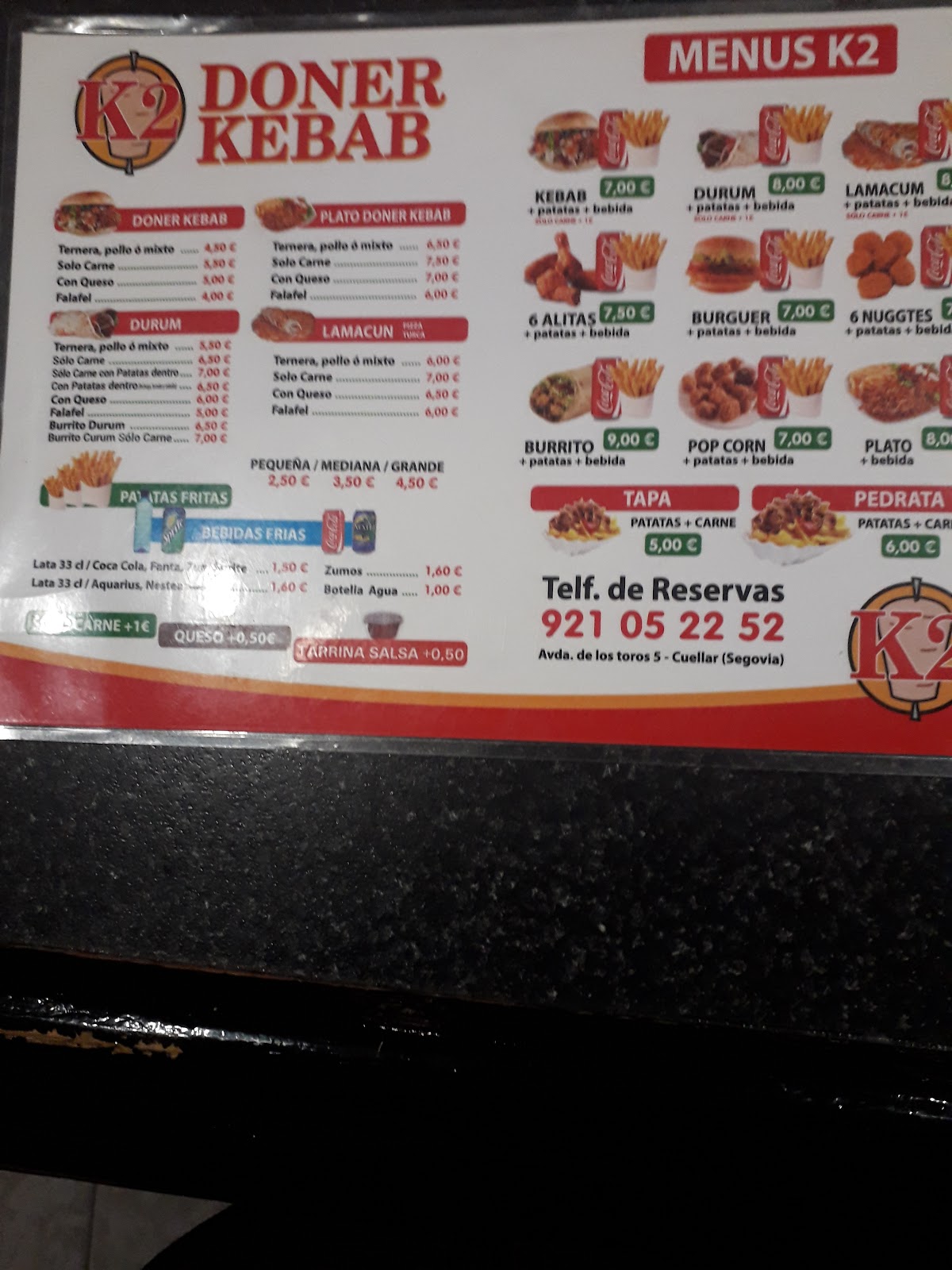 K2 Dónner Kebab