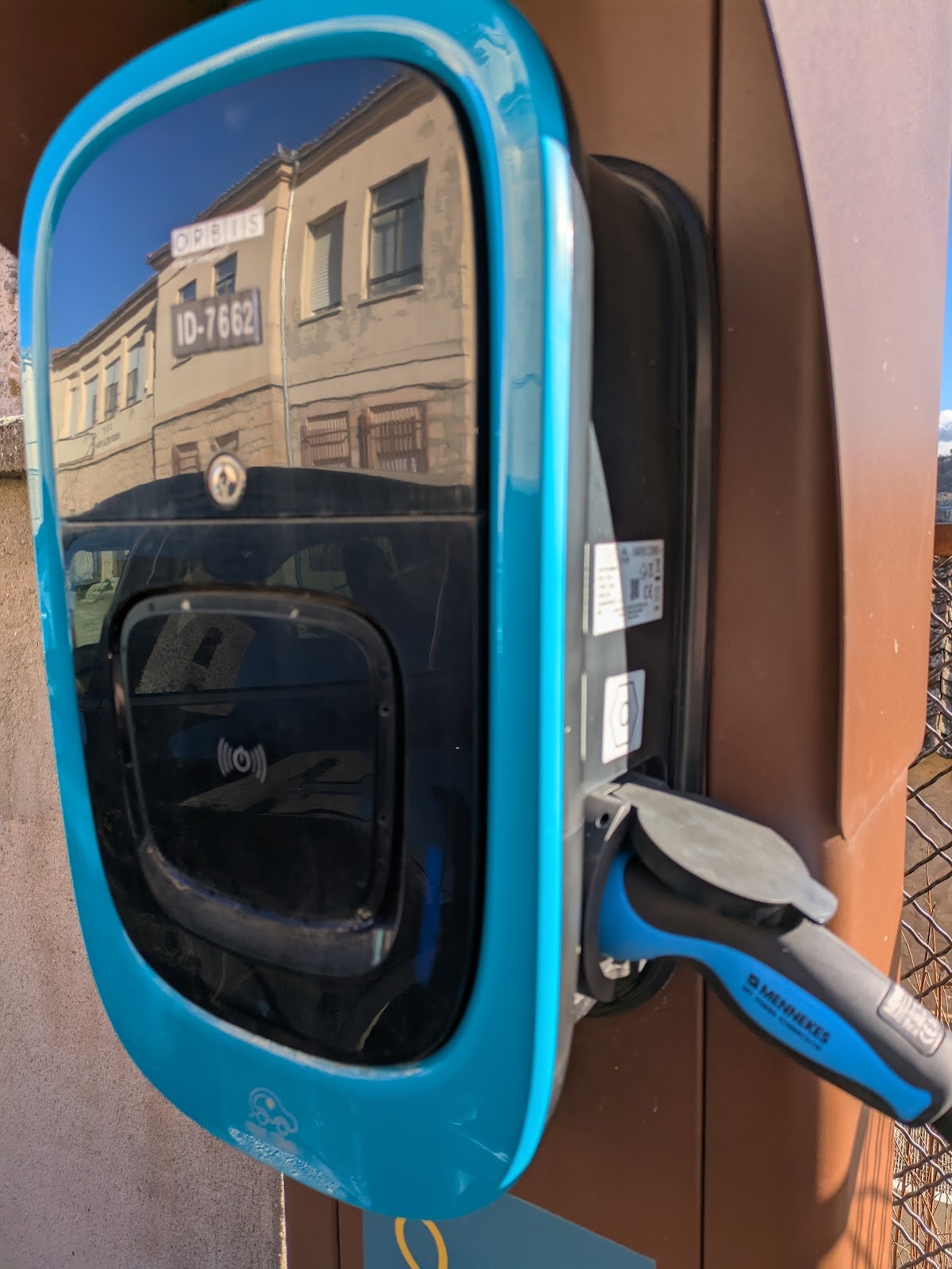 Punto de carga de vehículos eléctricos