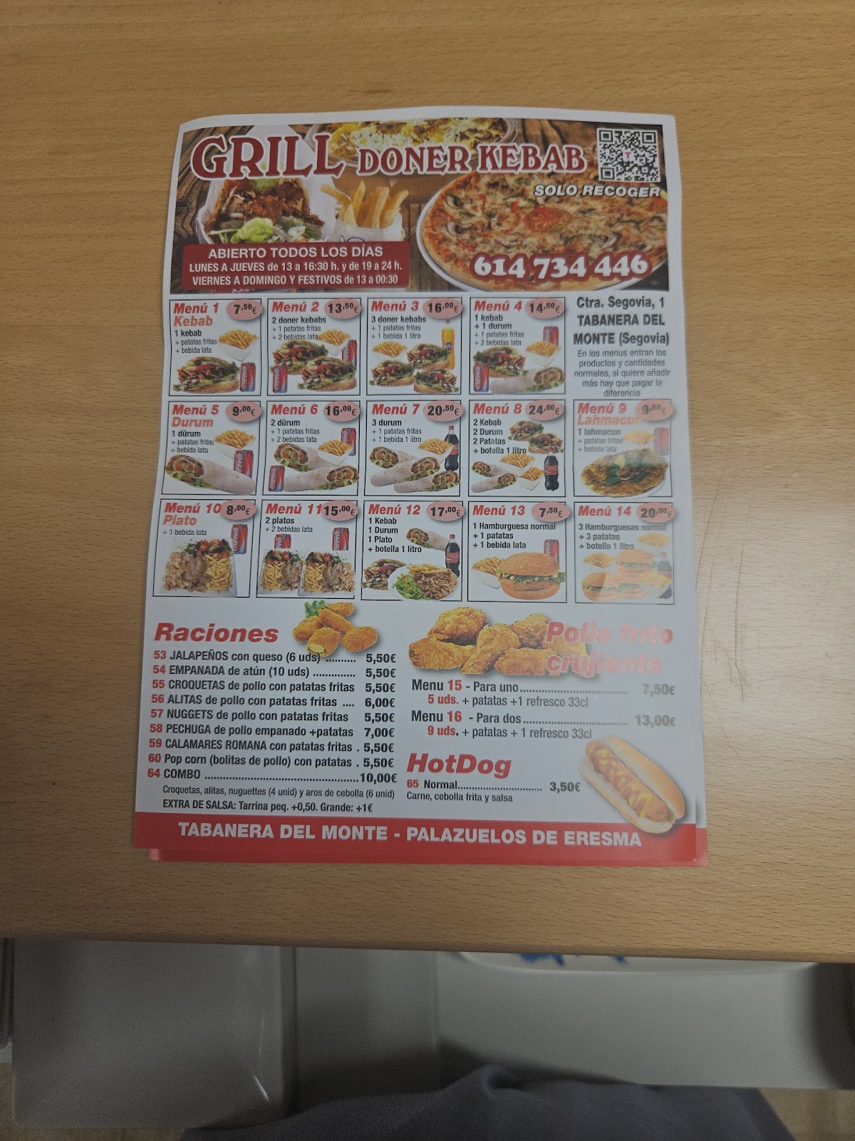 Grill doner kebab