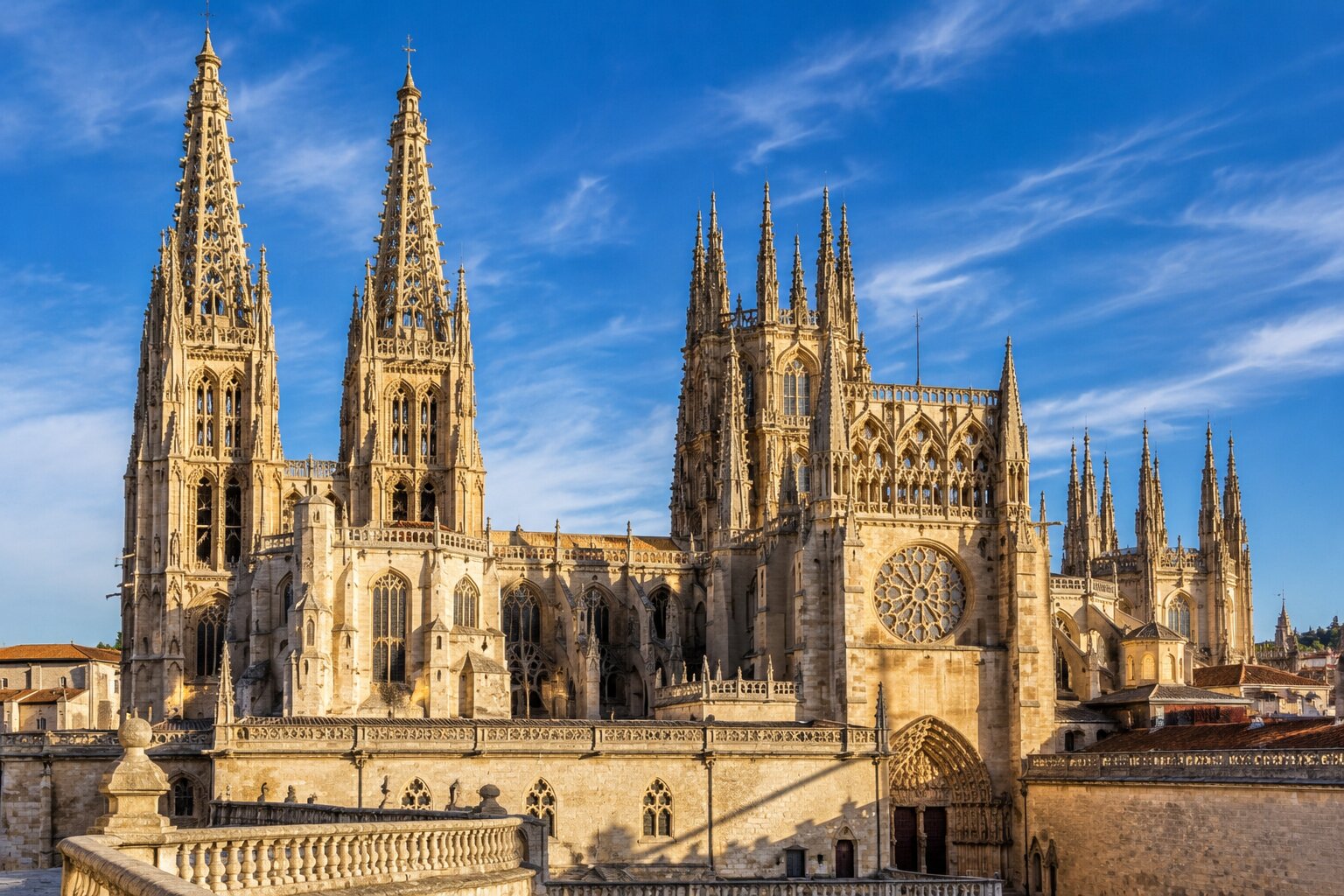 Vista turística de la provincia de Burgos