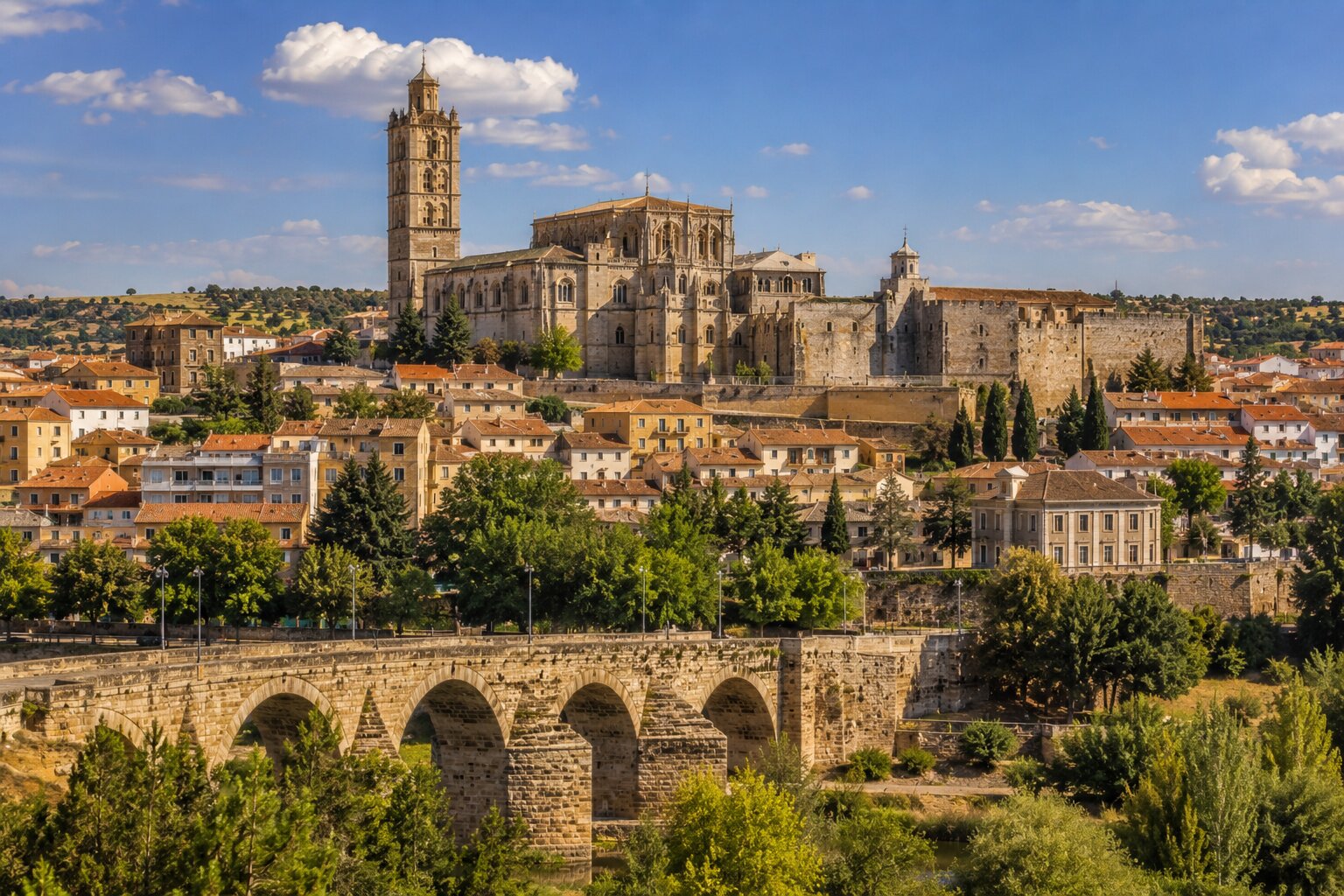 Vista turística de la provincia de Palencia