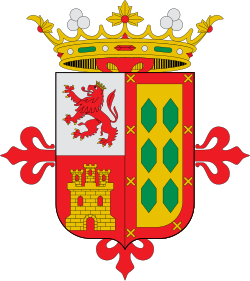 Escudo de 
<span>Carrión de los céspedes</span>
