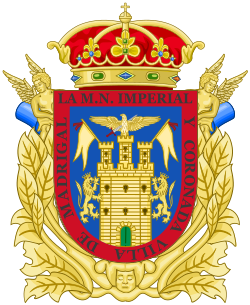 Escudo de Madrigal de las altas torres