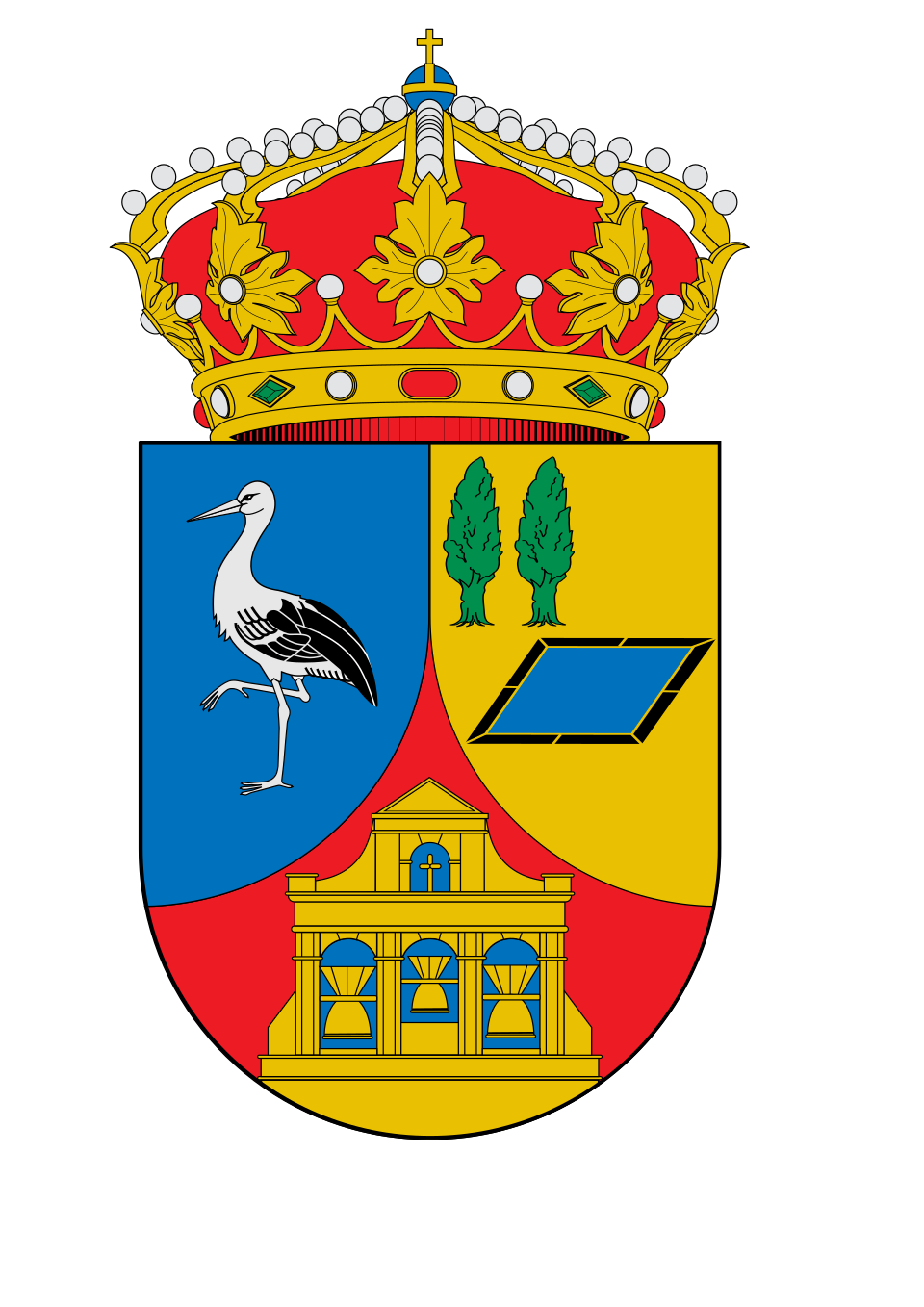 Escudo de Martín Muñoz de la Dehesa
