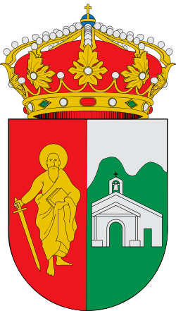 Escudo de 
<span>San pablo de los montes</span>
