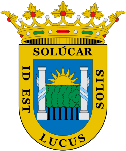 Escudo de 
<span>Sanlúcar la mayor</span>
