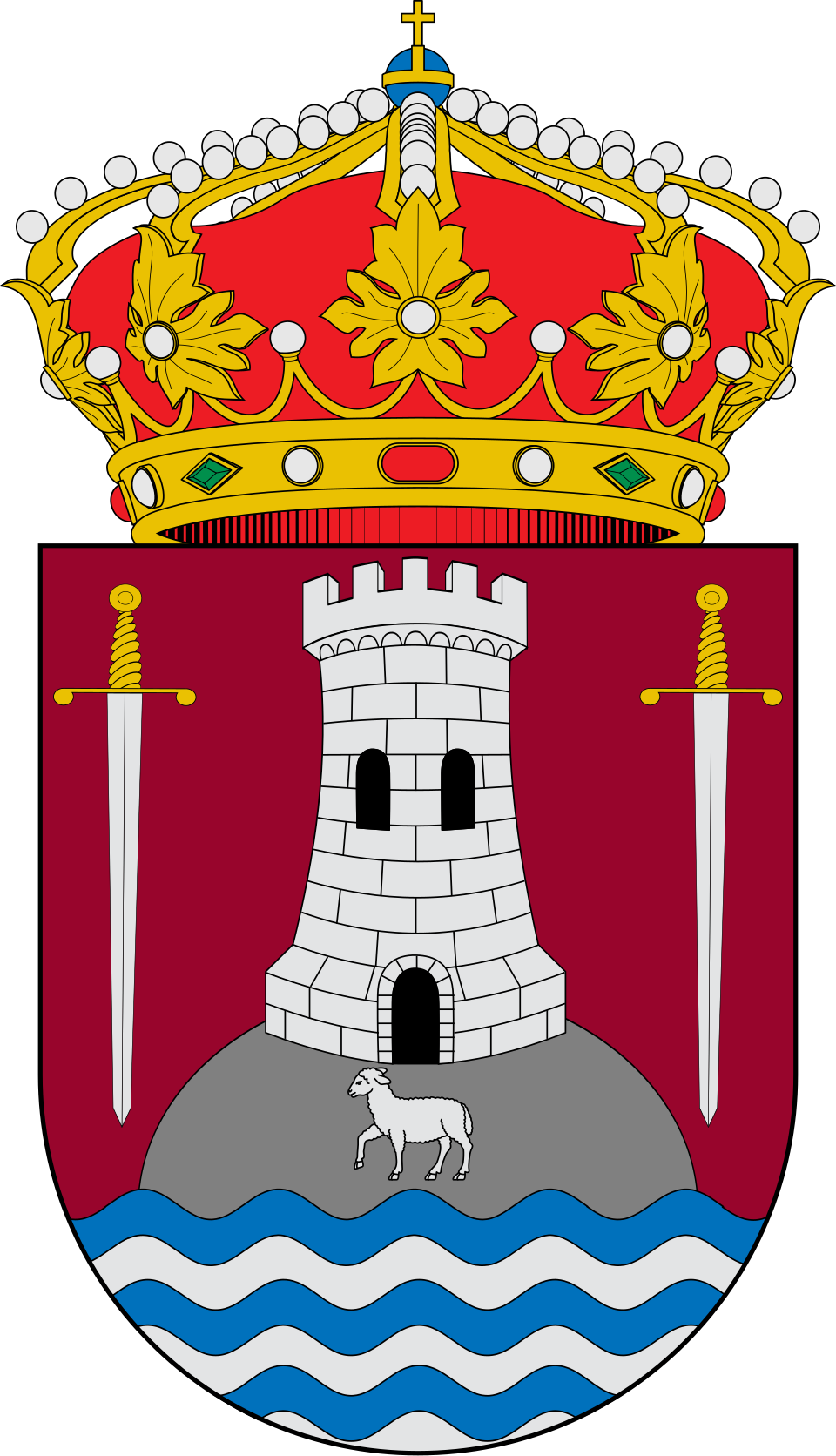 Escudo de 
<span>Torrecaballeros</span>
