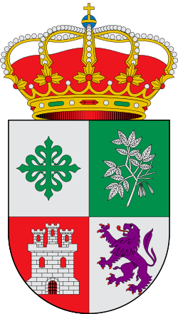 Escudo de 
<span>Valverde del fresno</span>
