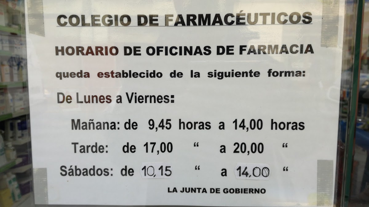 FARMACIA LDO. PABLO SERRANO VELASCO