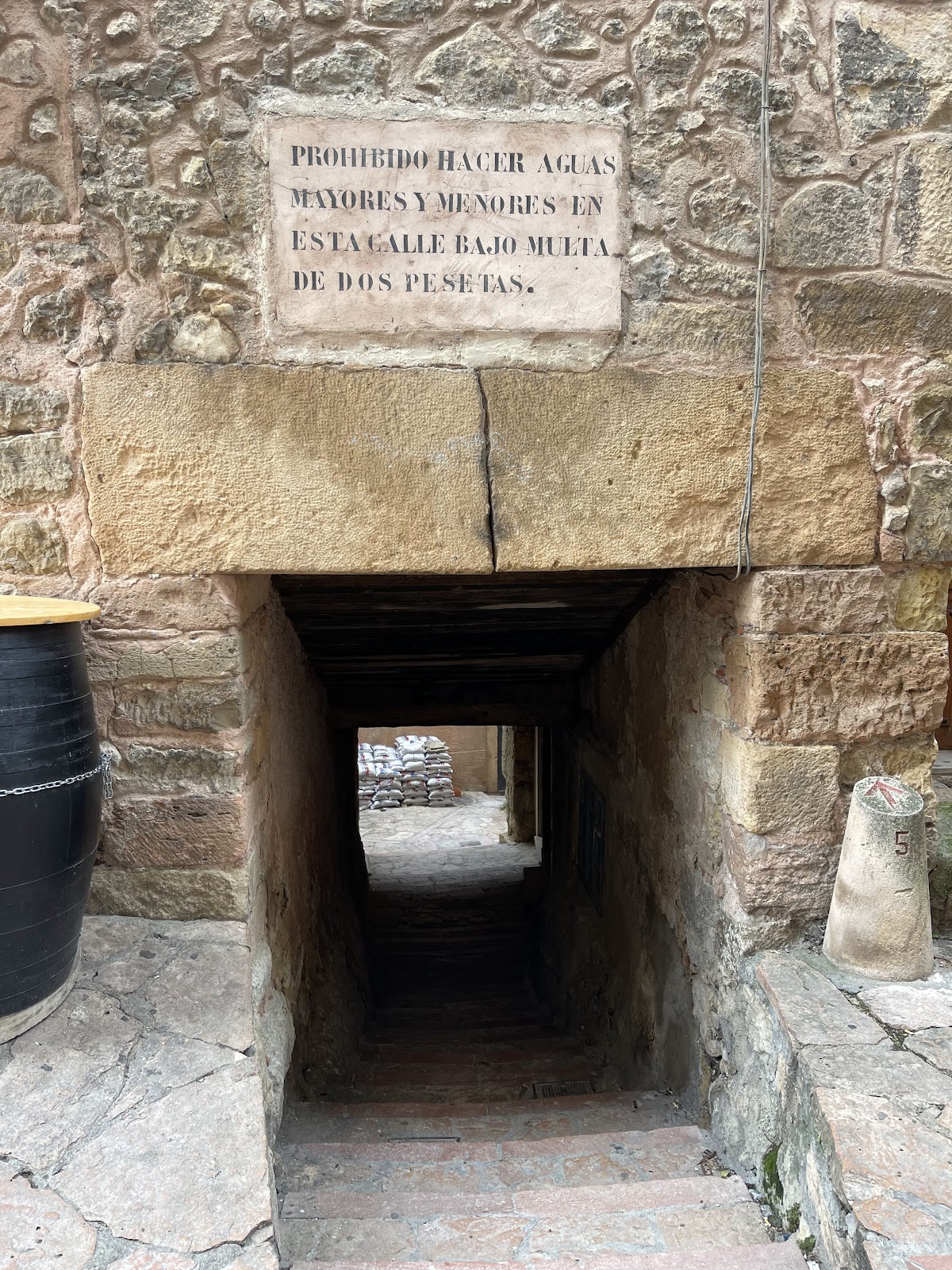 Antiguo pasadizo