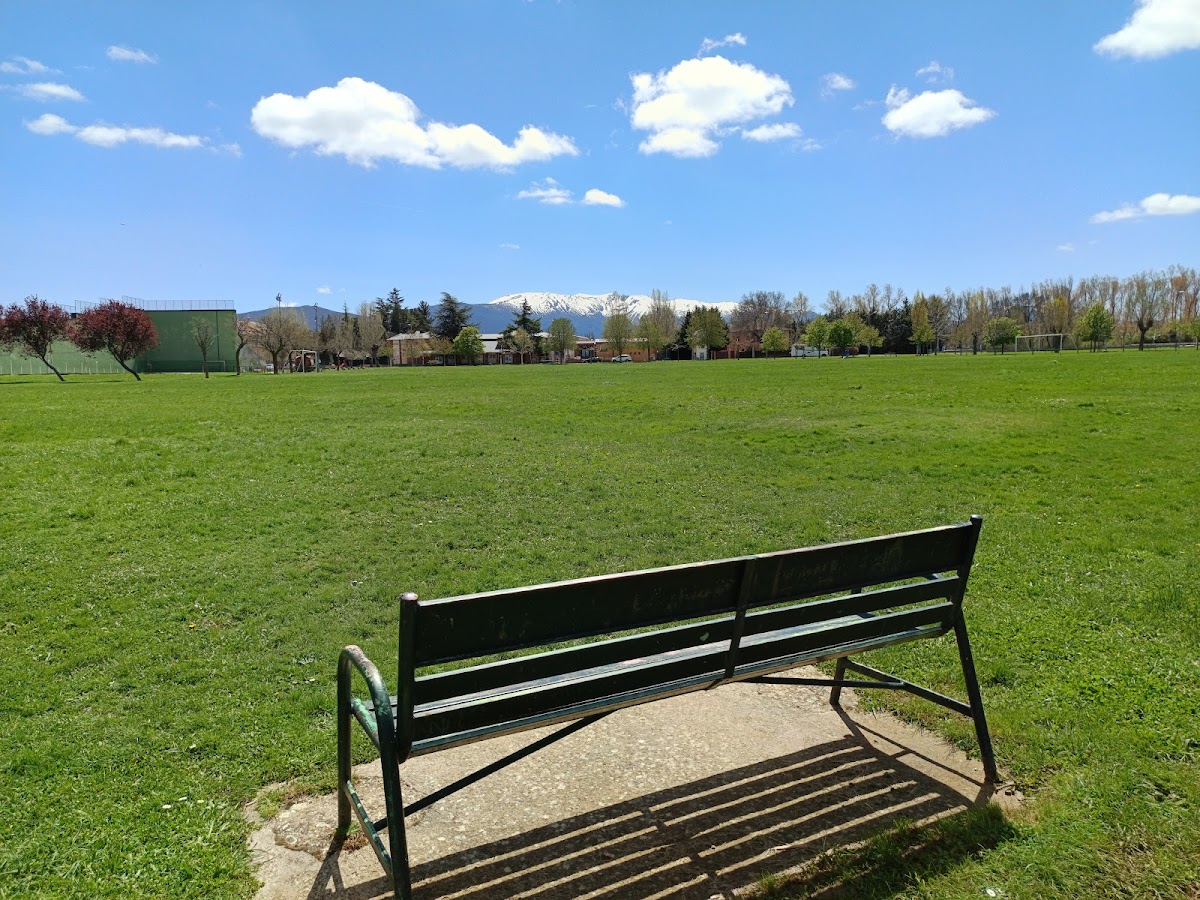 Campo fútbol del parque