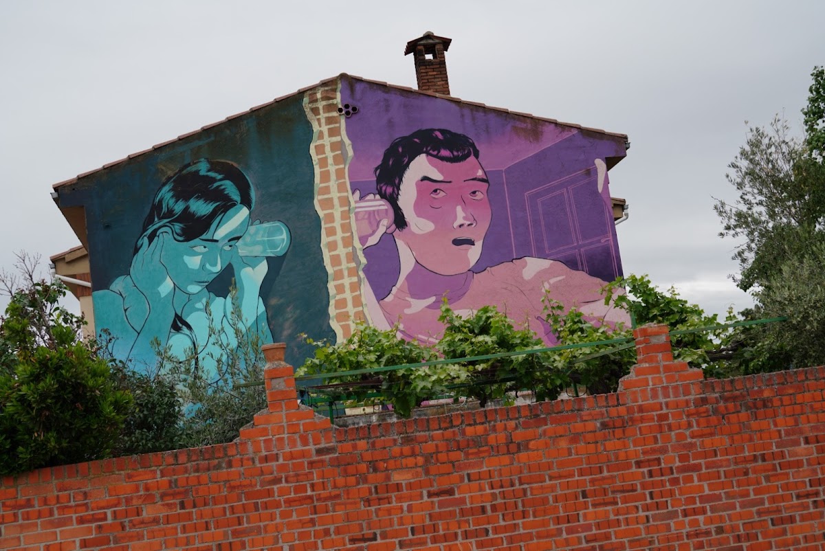 Mural "Dame pan y llámame perro"