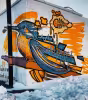 Mural "Martín pescador"